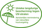 Unieke langdurige bescherming tegen UV-stralen - Aanzienlijke vermindering van natuurlijke houtvergeling